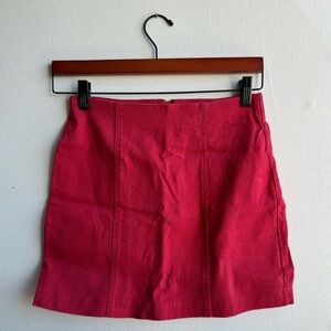 Forever 21 Red Skirt